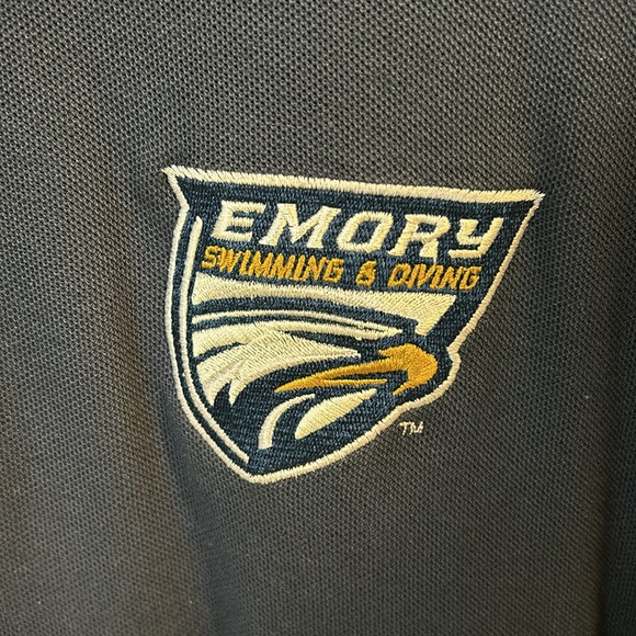Set of 3 Emory Swimming & Diving polo shirts, size M - Picture 2 of 7